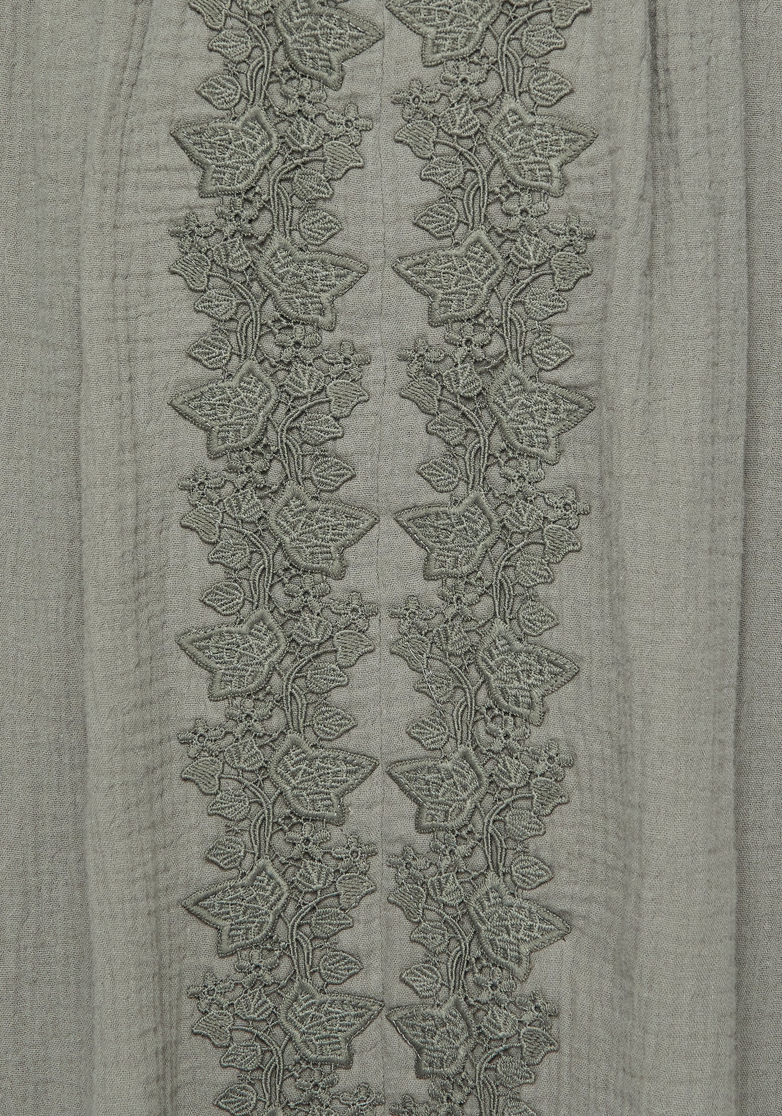 Alder Cotton Ivy Detail Midi Skirt - Image 2