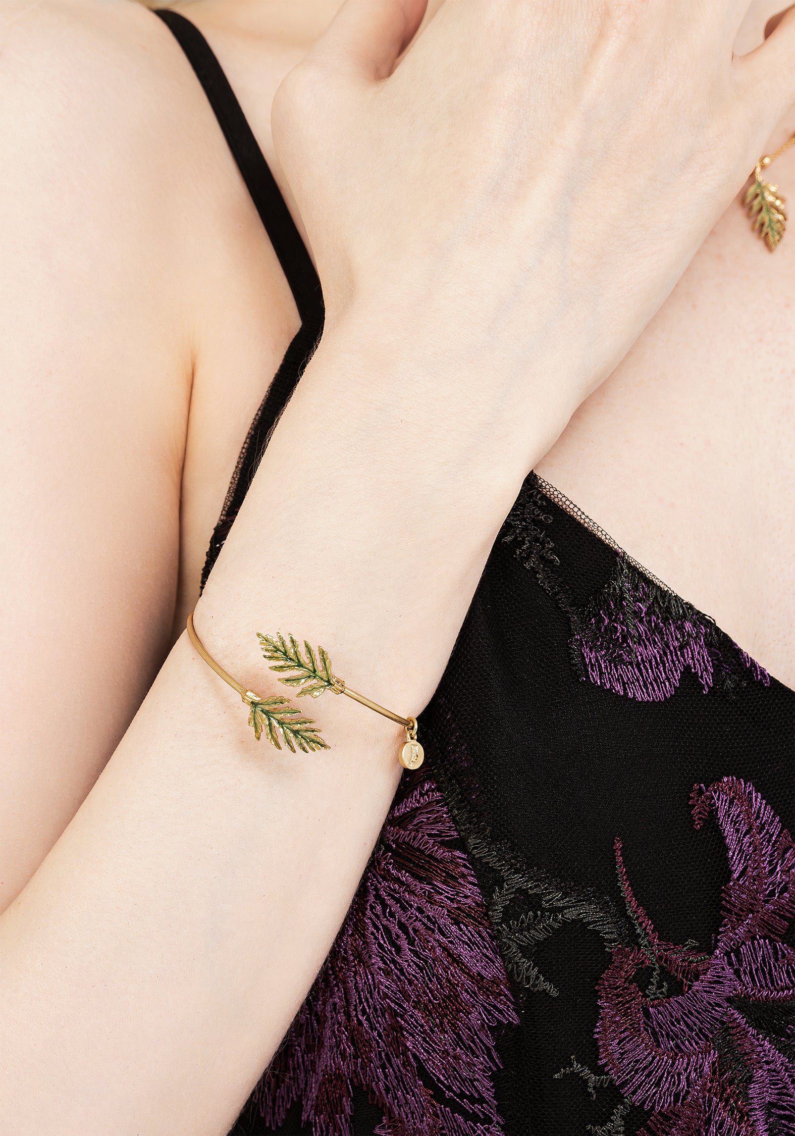 Alderwood Fern Bangle - Image 2
