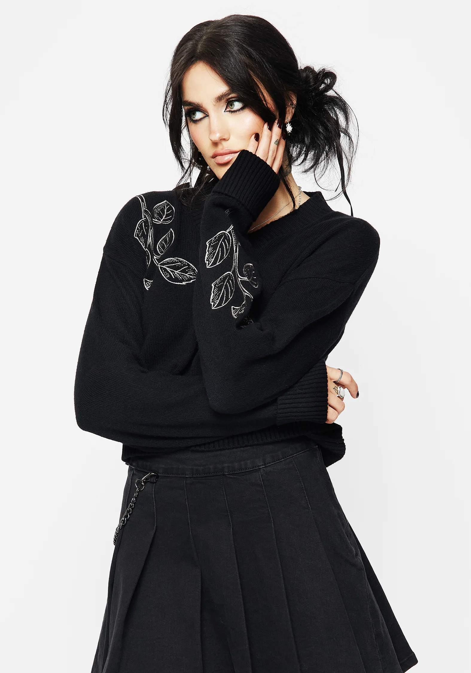 Amalthea Embroidered Sweater - Image 8