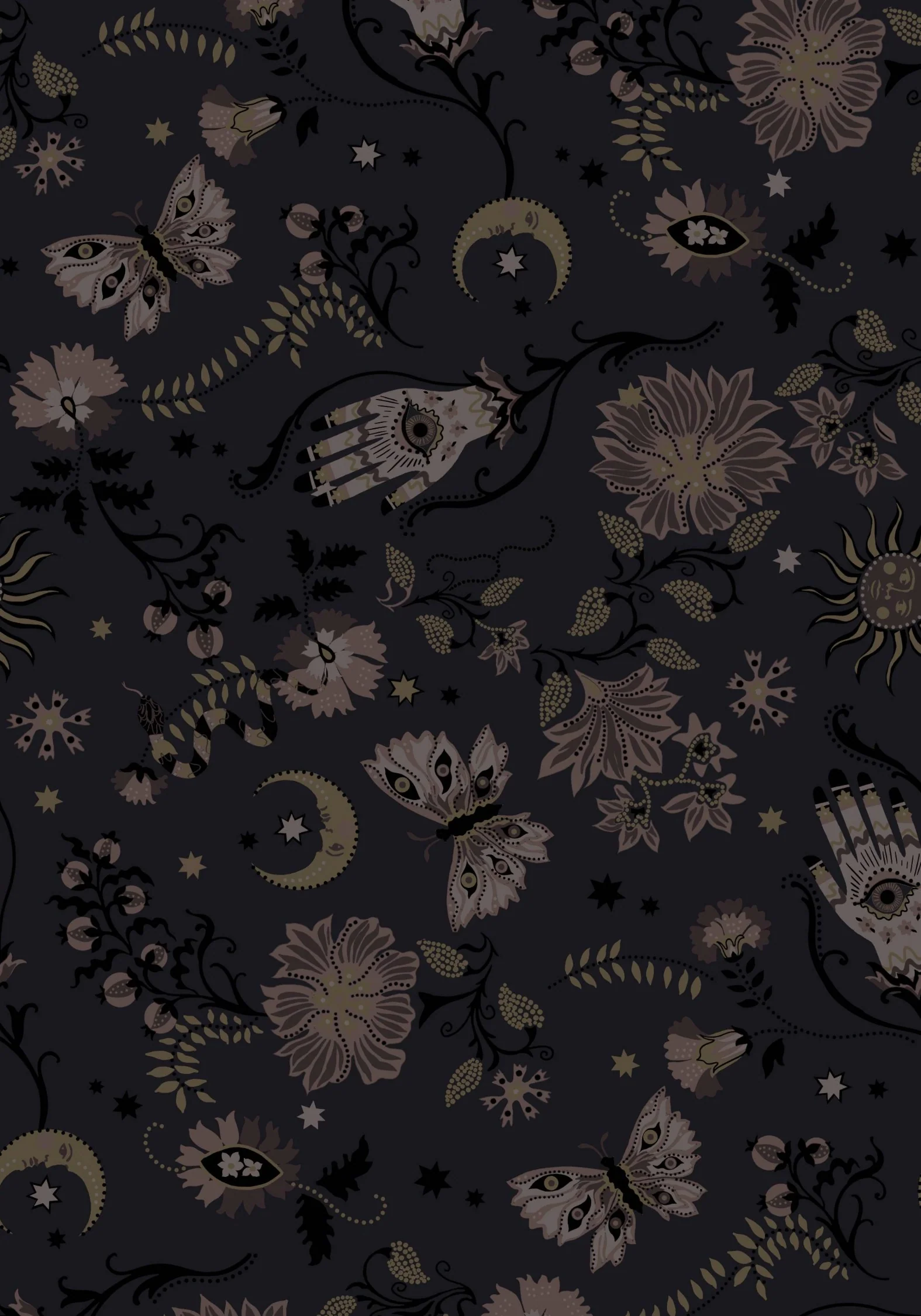 Angela Folk Print Button Up Midi Dress - Image 6