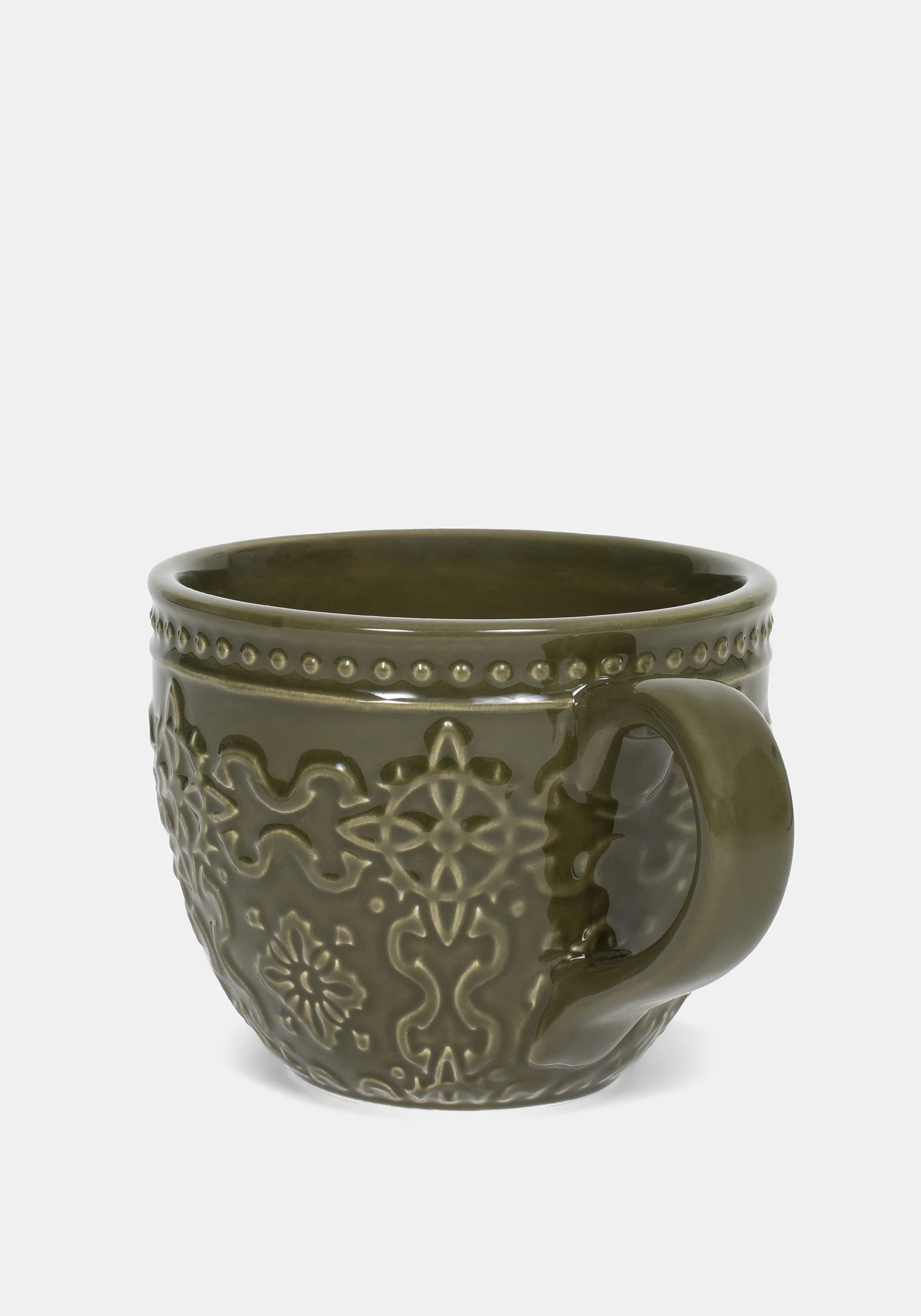 Ashwyn Witches Tile Debossed Mug (Green) - Image 4