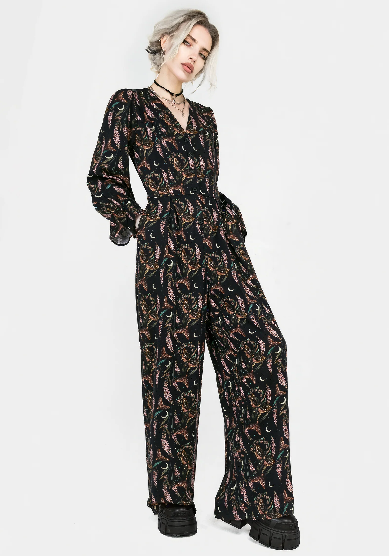 Atropos Long Sleeve Jumpsuit - Image 4