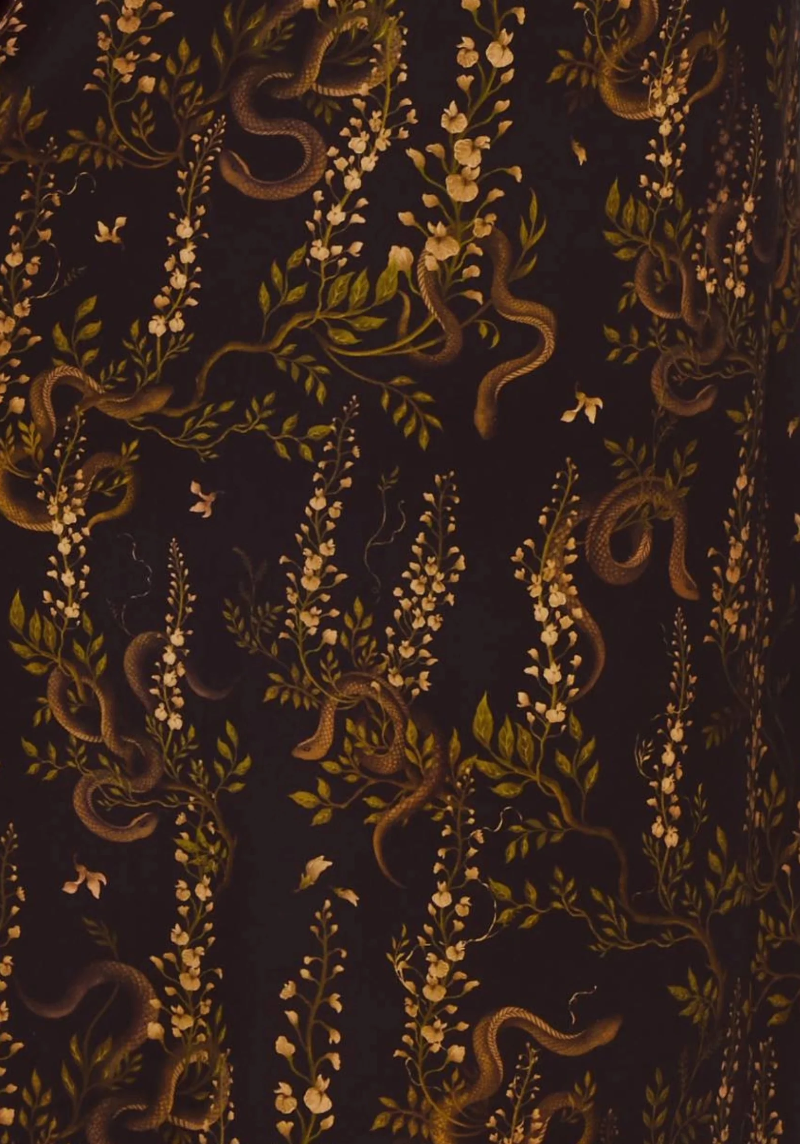 Azazel Snake Printed Belted Mini Dress - Image 8