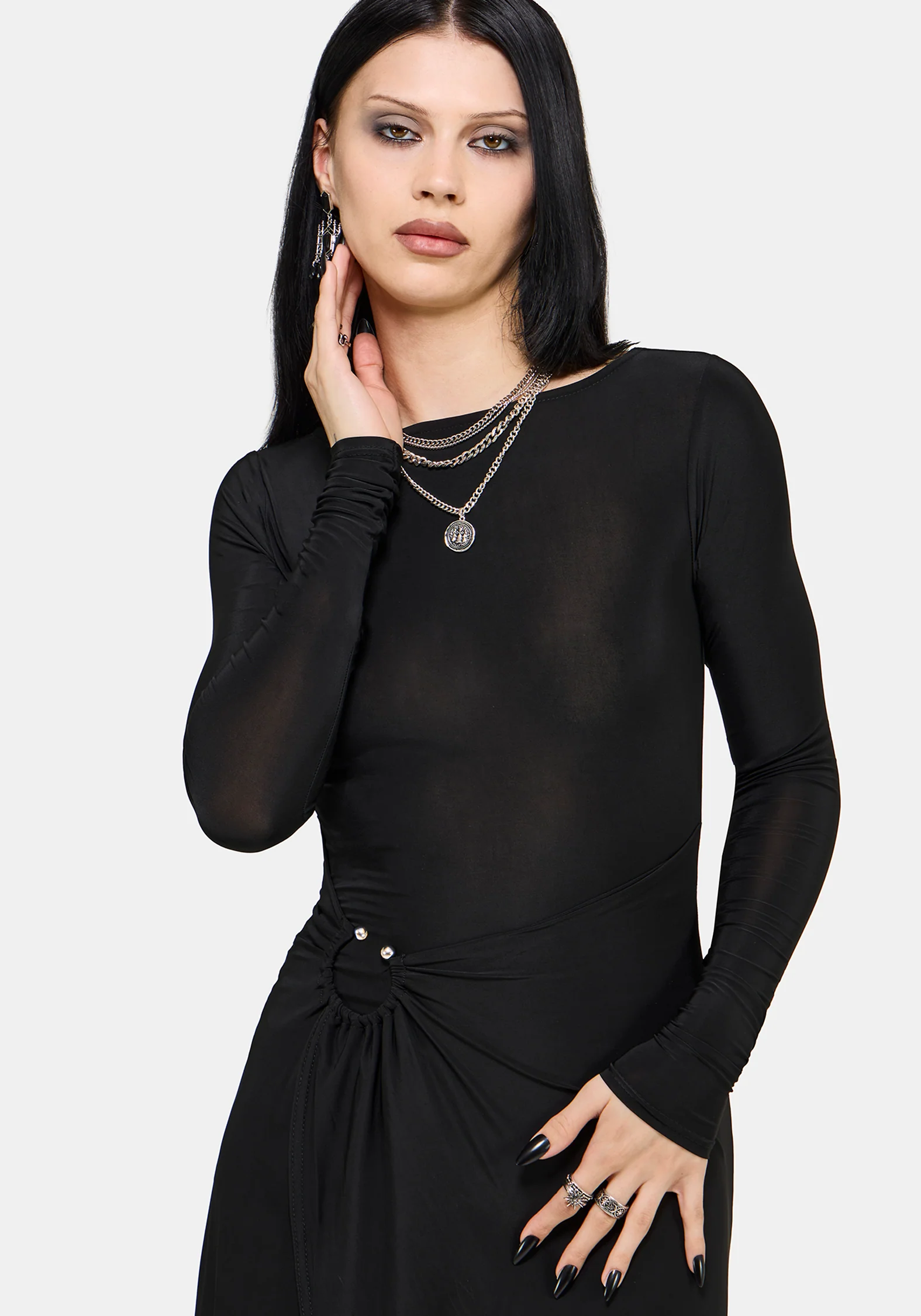 Bellamira Ring Waist Midaxi Dress - Image 5