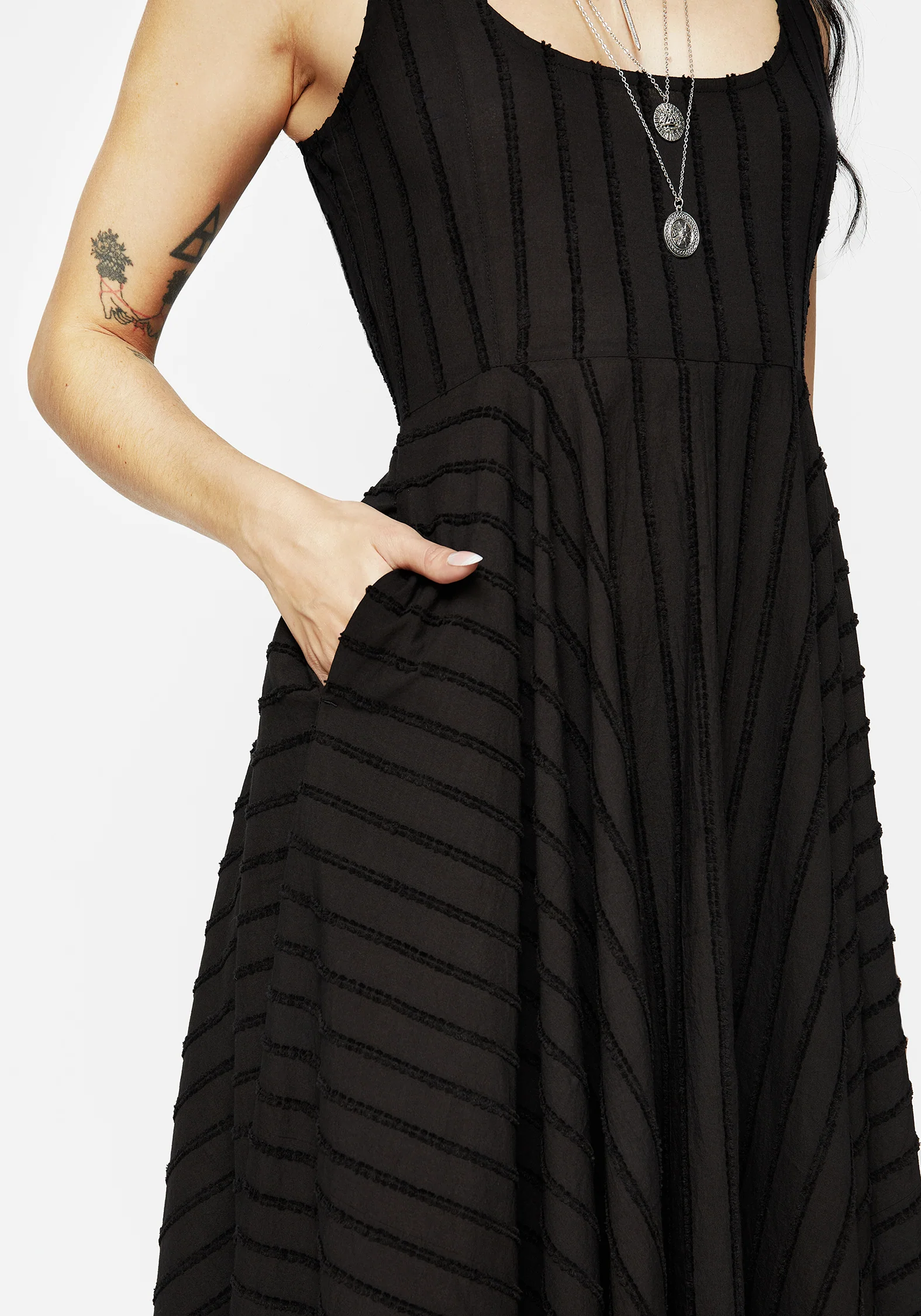 Blythe Handkerchief Hem Midaxi Dress - Image 2