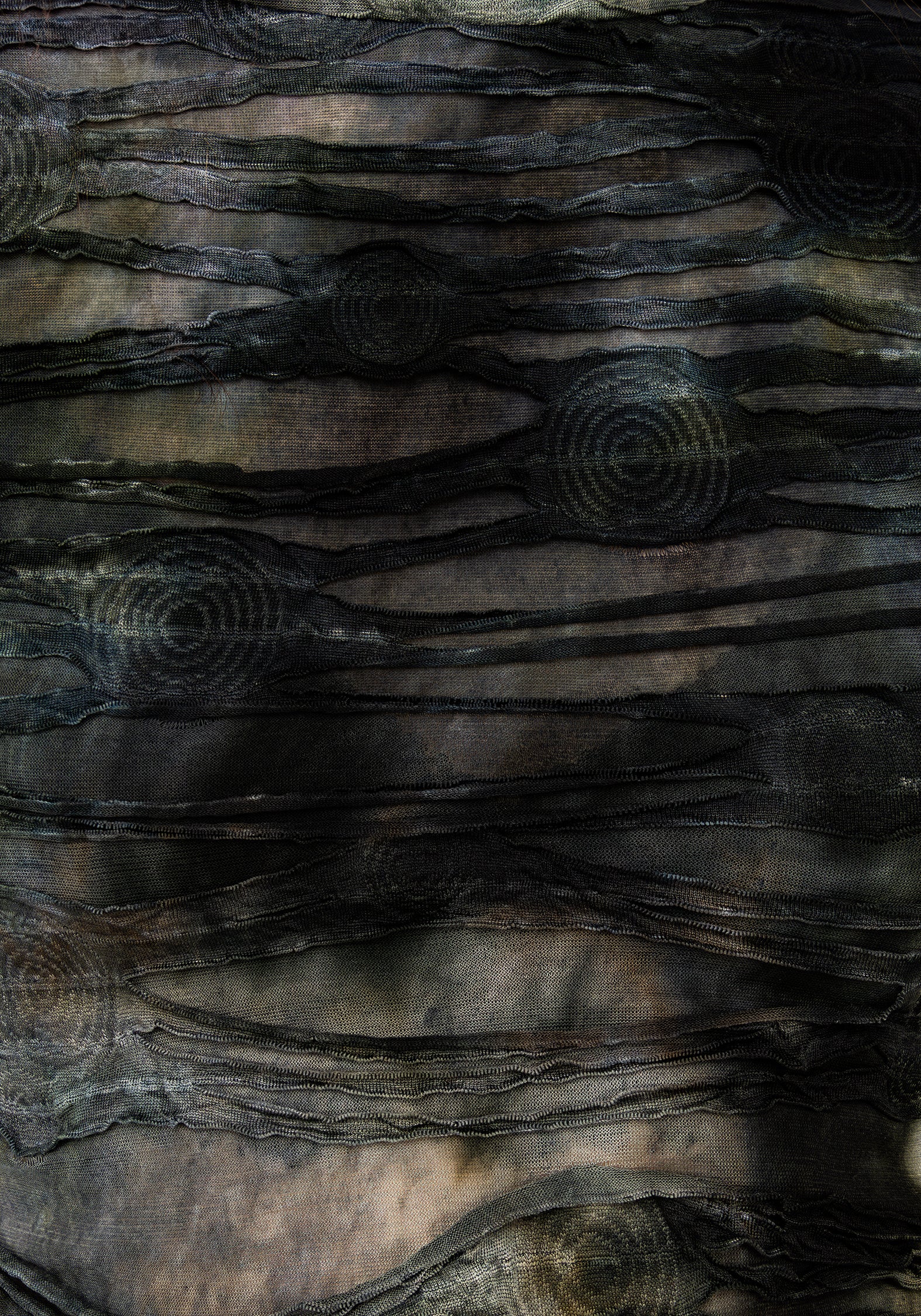 Chlorella Distressed Long Sleeve Top - Image 2