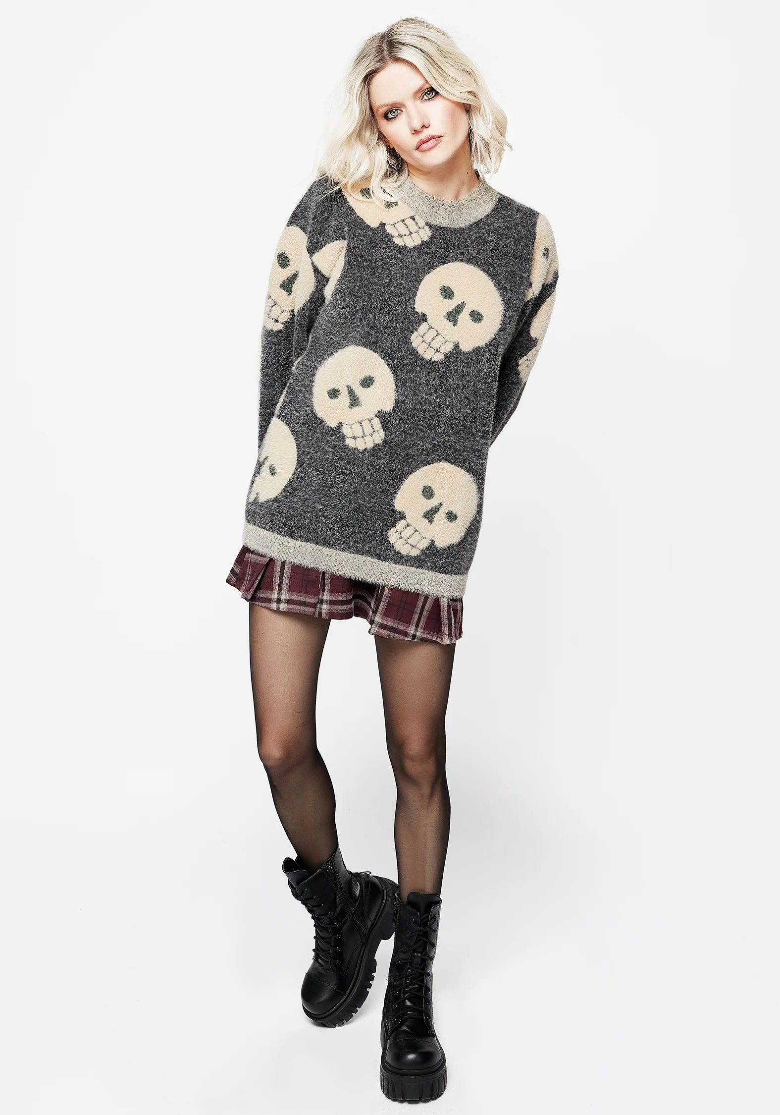 Crania Fluffy Knit Sweater - Image 4