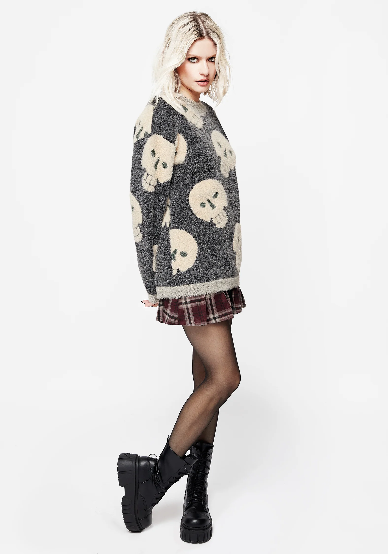Crania Fluffy Knit Sweater - Image 6
