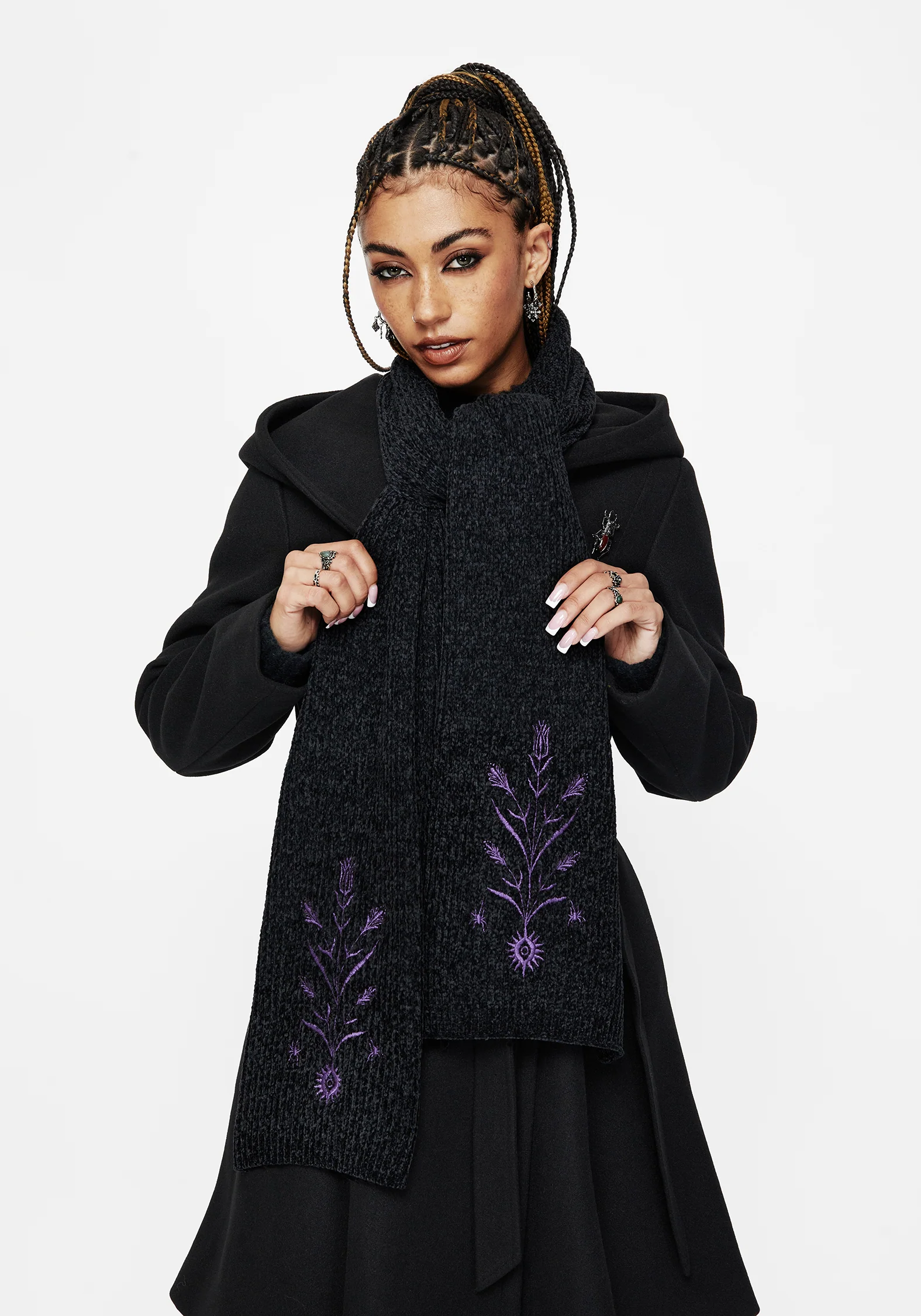 Cybele Chenille Scarf - Image 4
