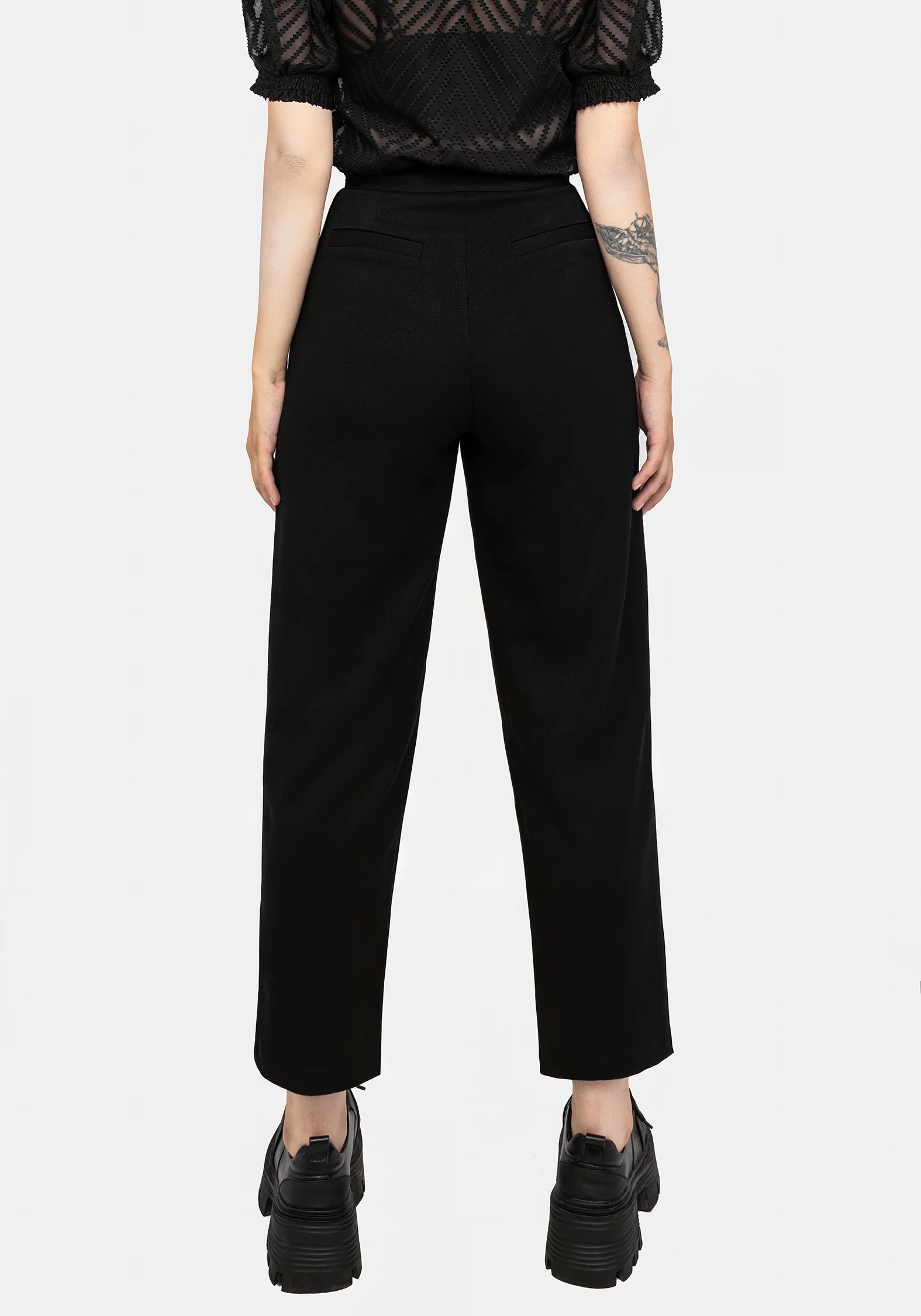 Cybele Embroidered Tapered Trousers - Image 3
