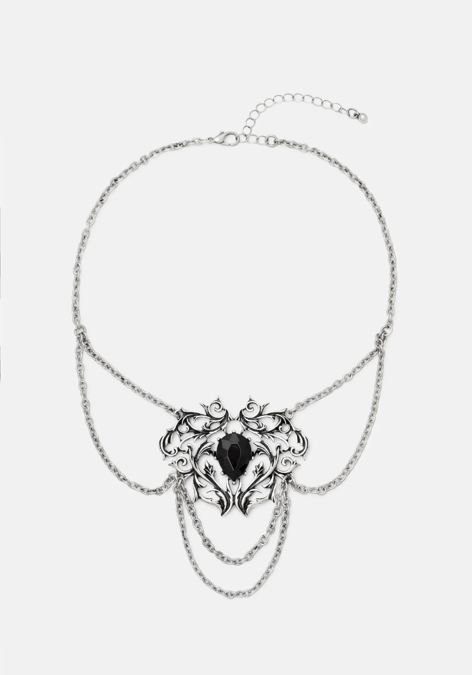 Draxo Layered Chain Necklace - Image 6