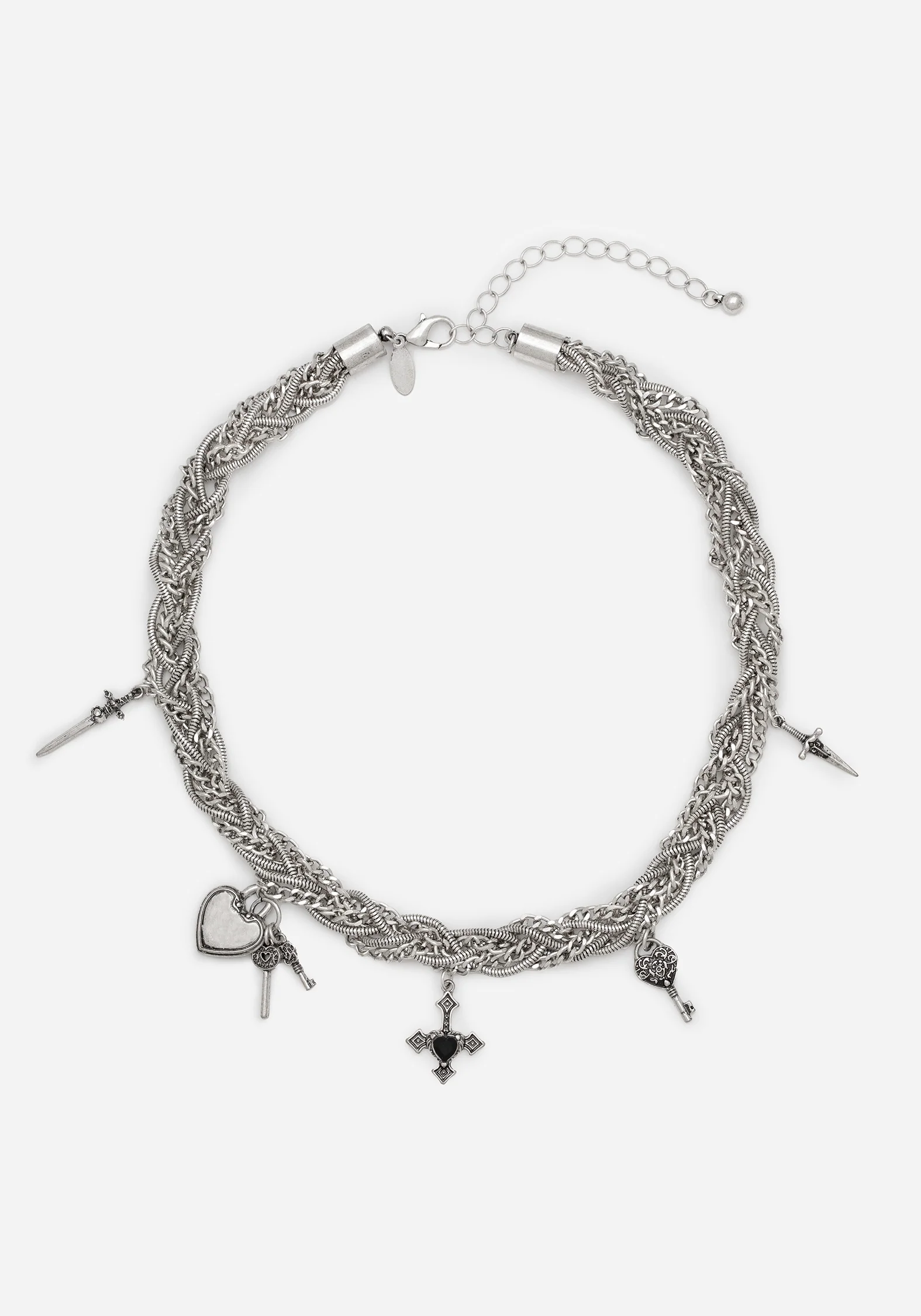 Eilir Twisted Vintage Charm Necklace - Image 6