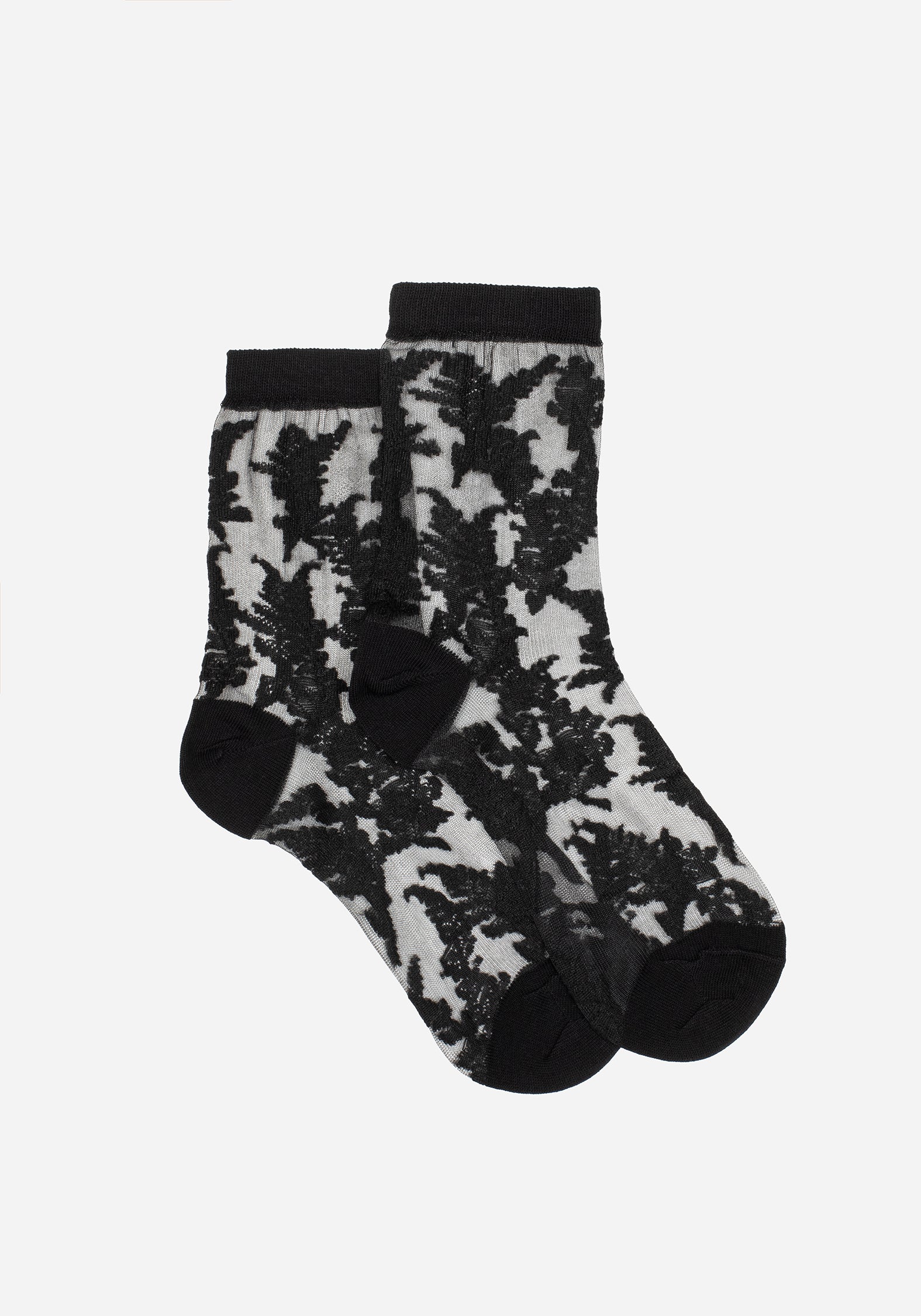 Esoteric Fern Lace Socks - Image 5