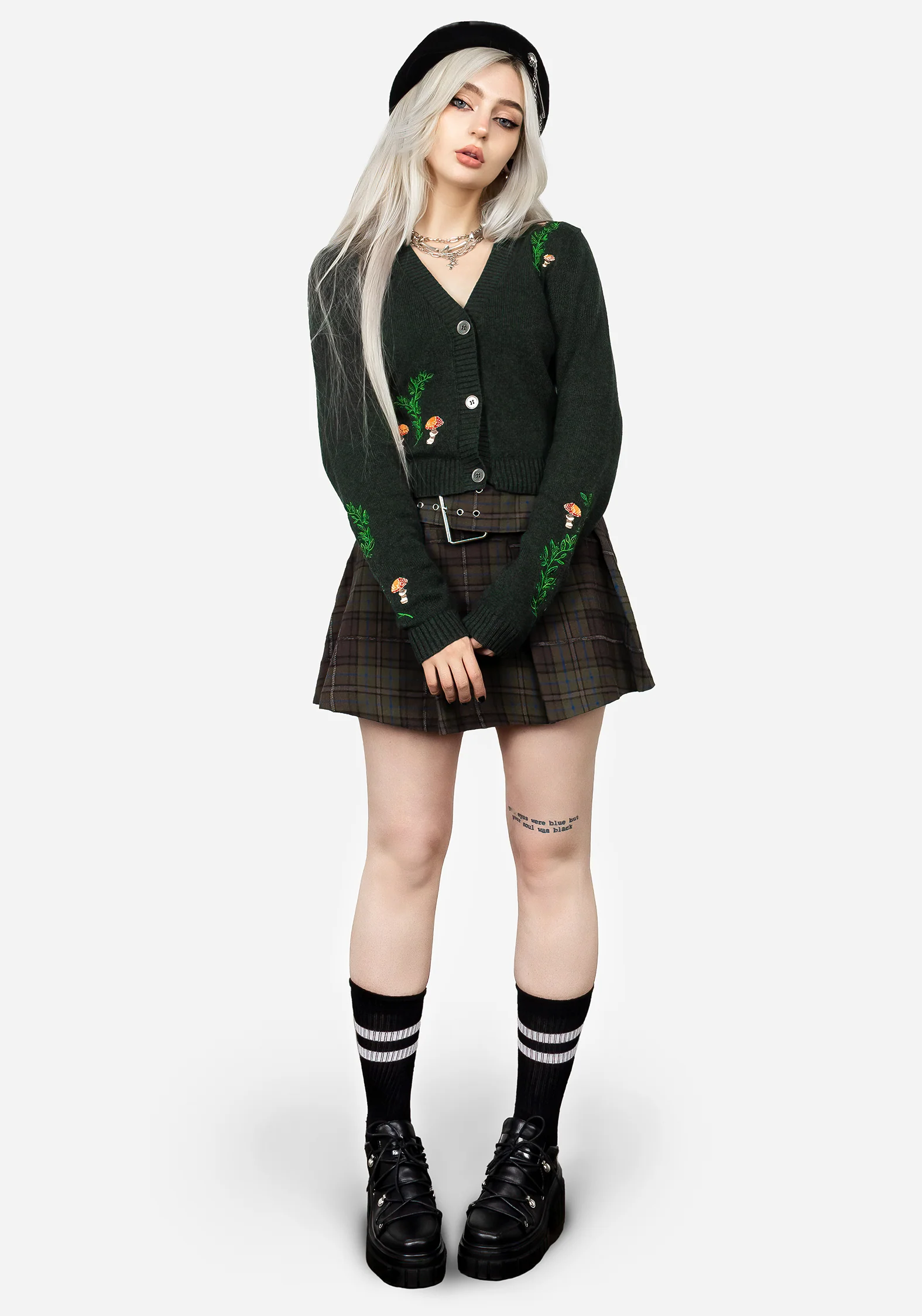 Fable Embroidered Cardigan - Image 4