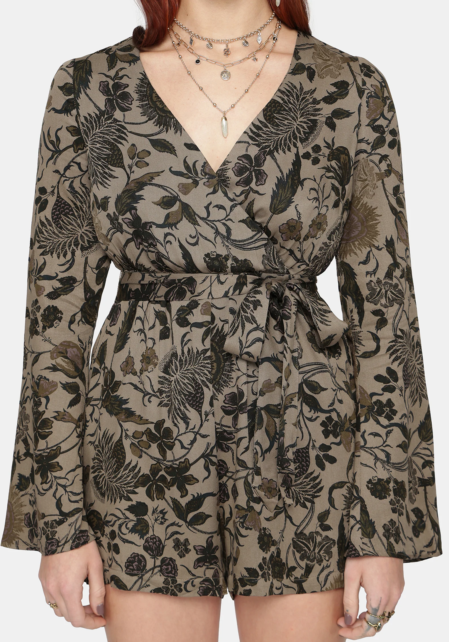 Herla Bhatik Floral Print Playsuit - Image 5