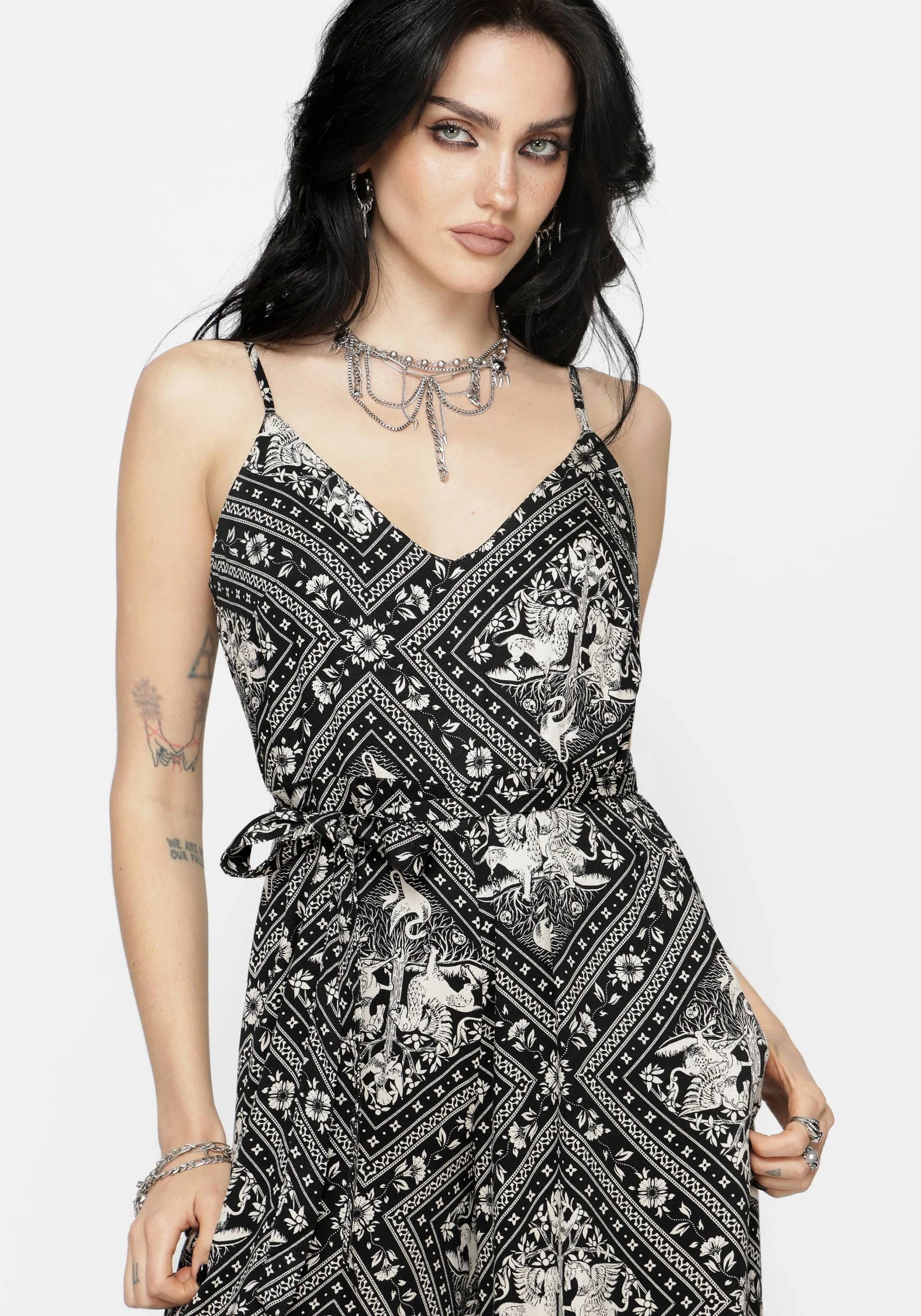 Hexweave Wide Leg Cami Jumpsuit - Image 4