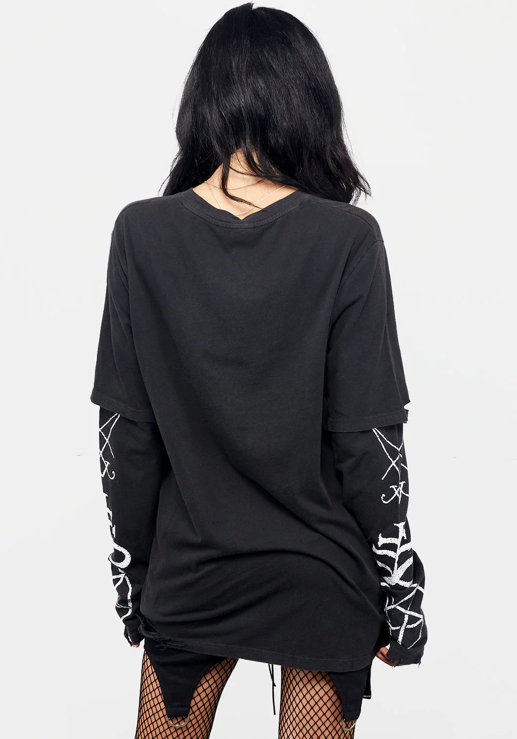 Infernal Layered Long Sleeve T-Shirt - Image 6