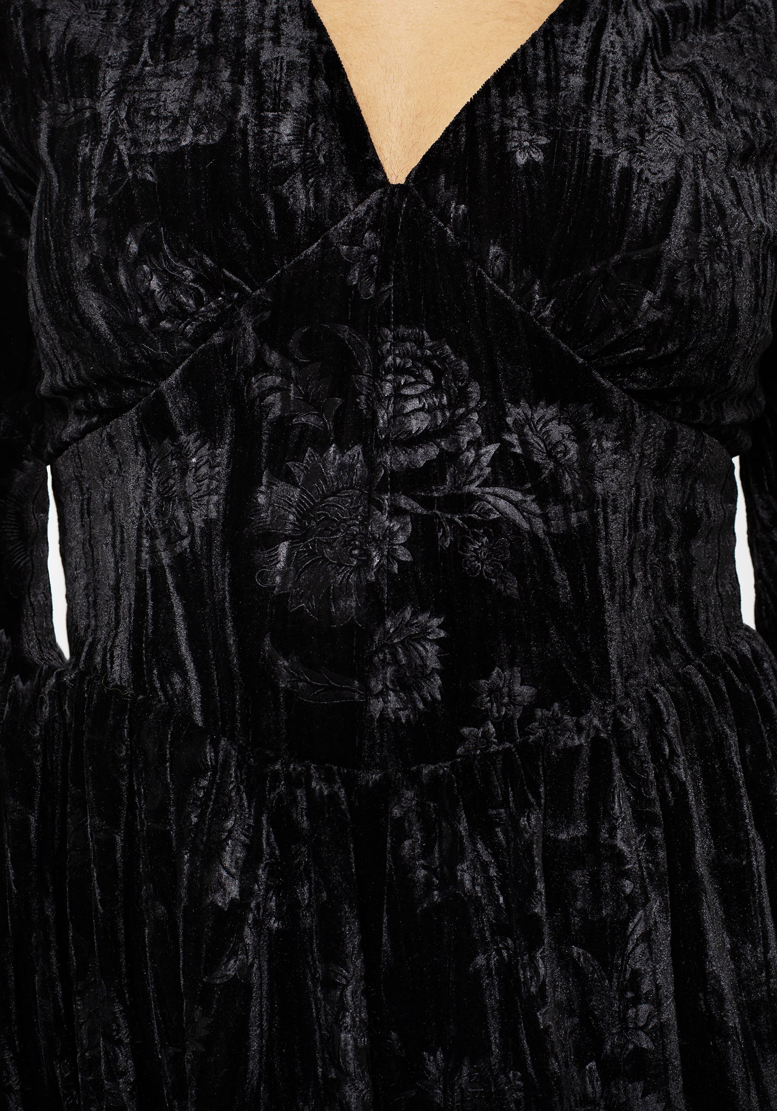Invocation Flared Sleeve Midi Dress - Image 8