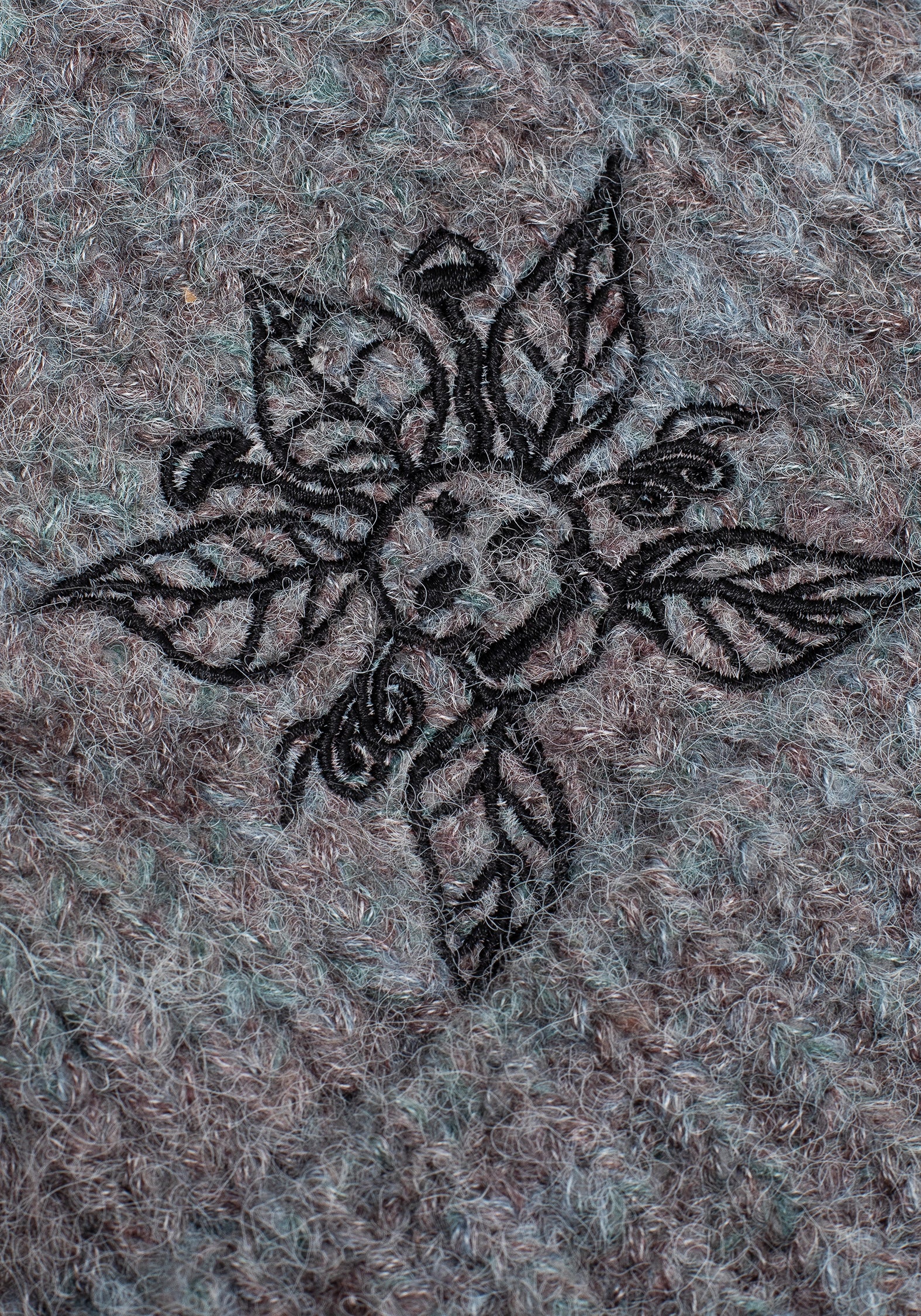 Mandragore Embroidered Knit Beanie - Image 3