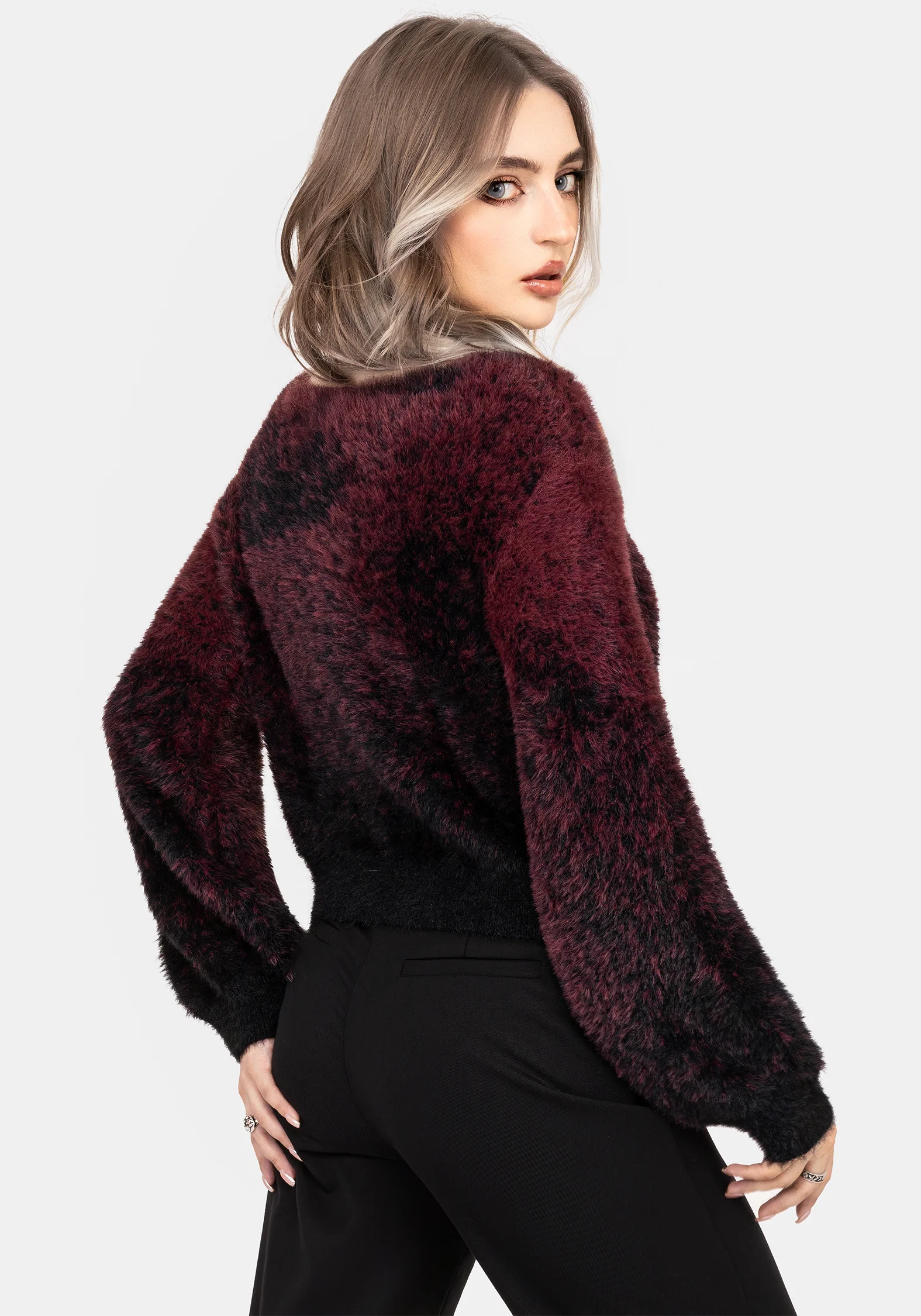 Maple Tie Dye Knit Sweater - Image 3