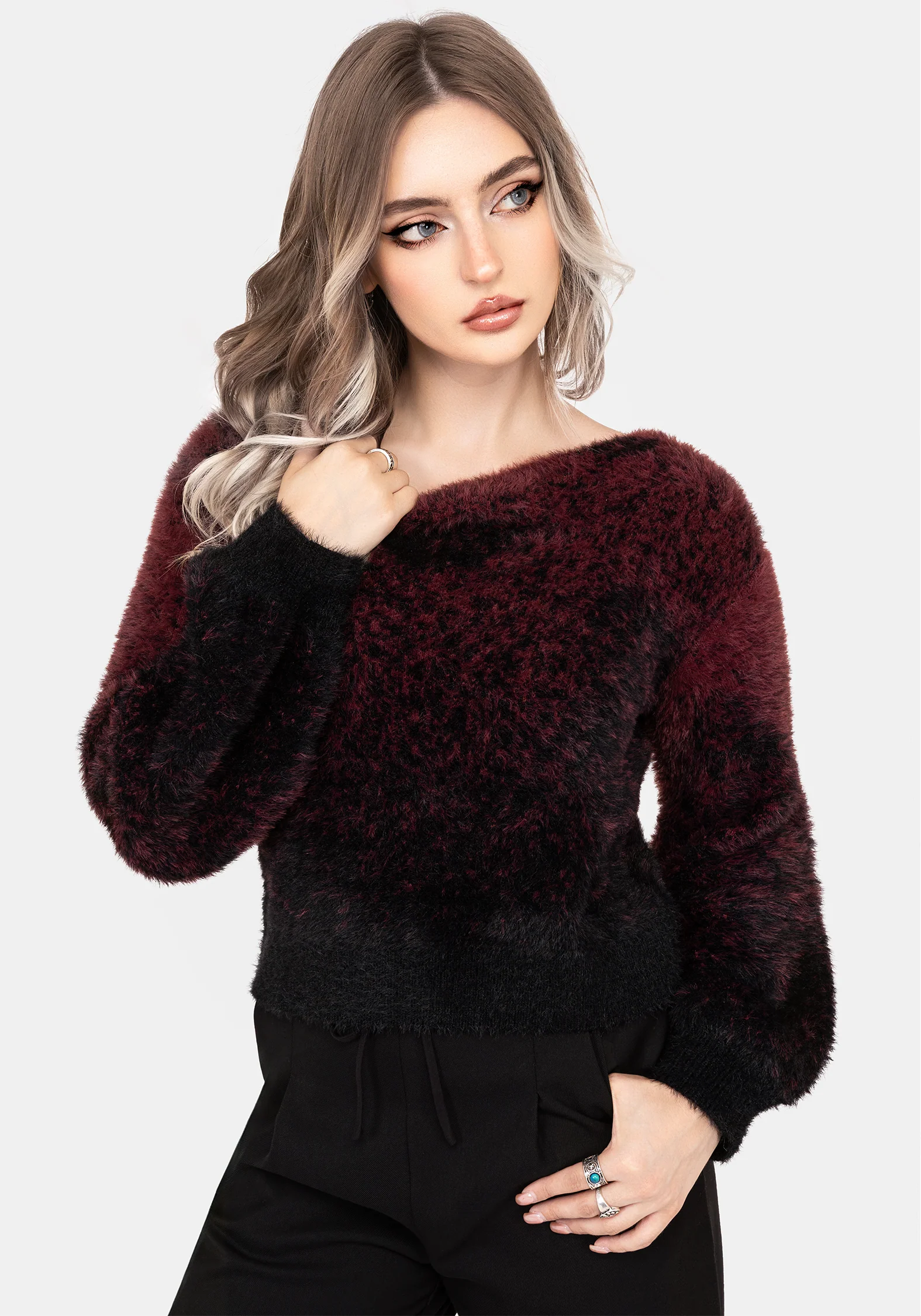 Maple Tie Dye Knit Sweater - Image 7
