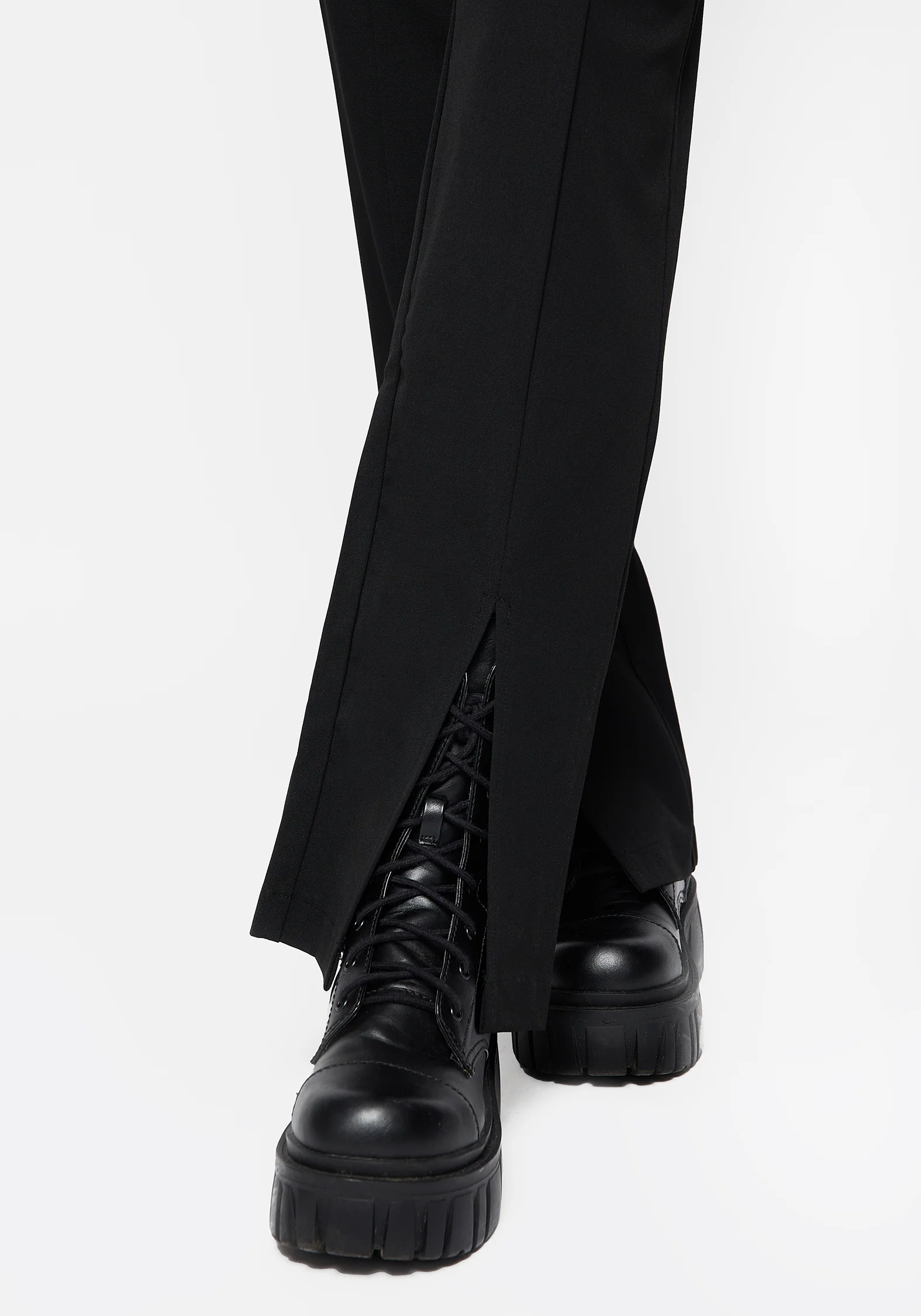 Marian Front Split Straight Leg Tailored Trousers - Image 5