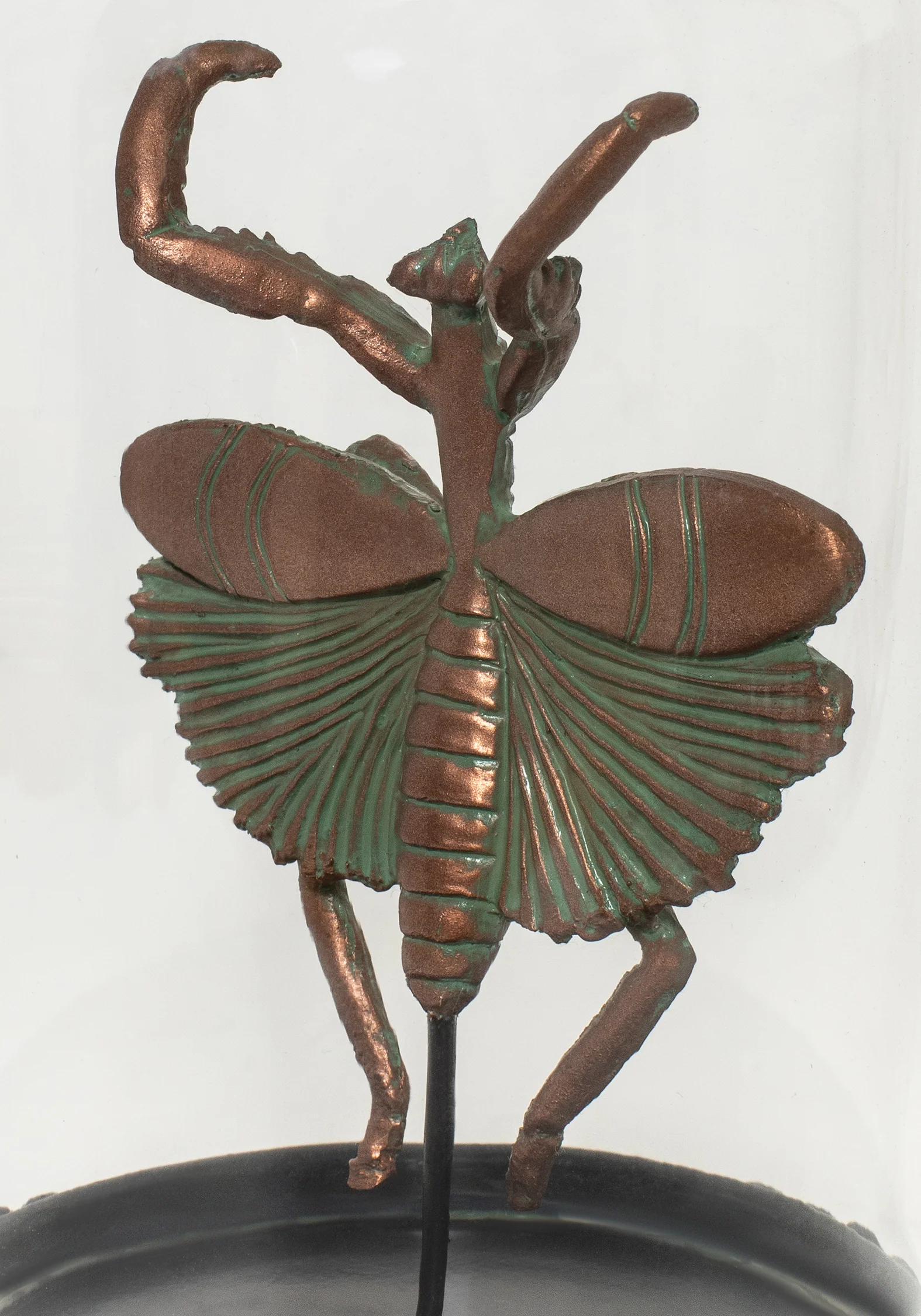 Nerissa Bug In Jar - Bronze & Green - Image 3