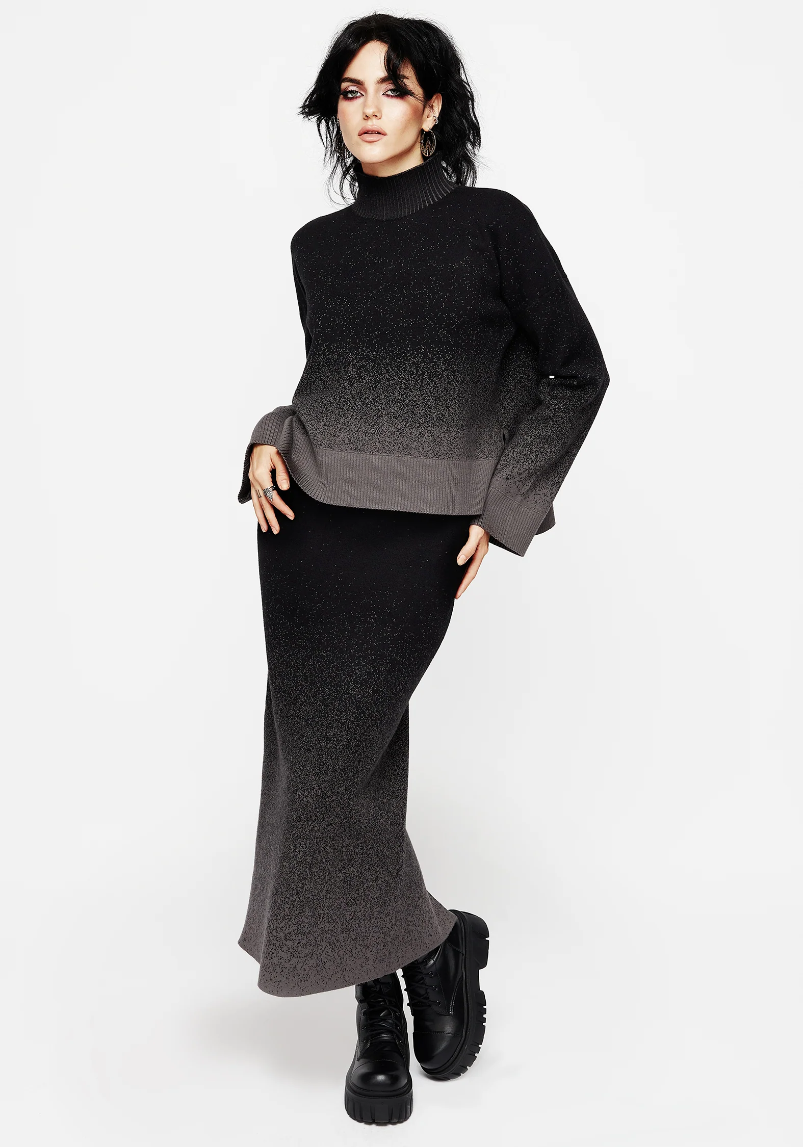 Nightjar Ombre Knit Sweater - Image 4