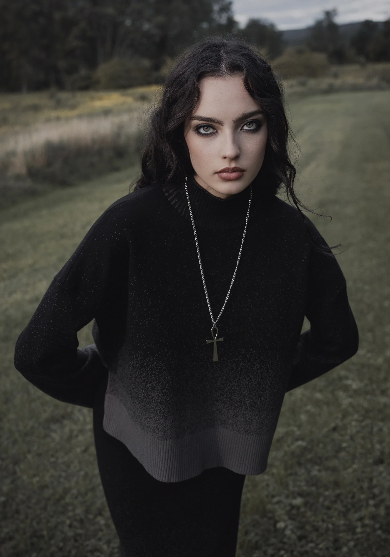 Nightjar Ombre Knit Sweater - Image 8