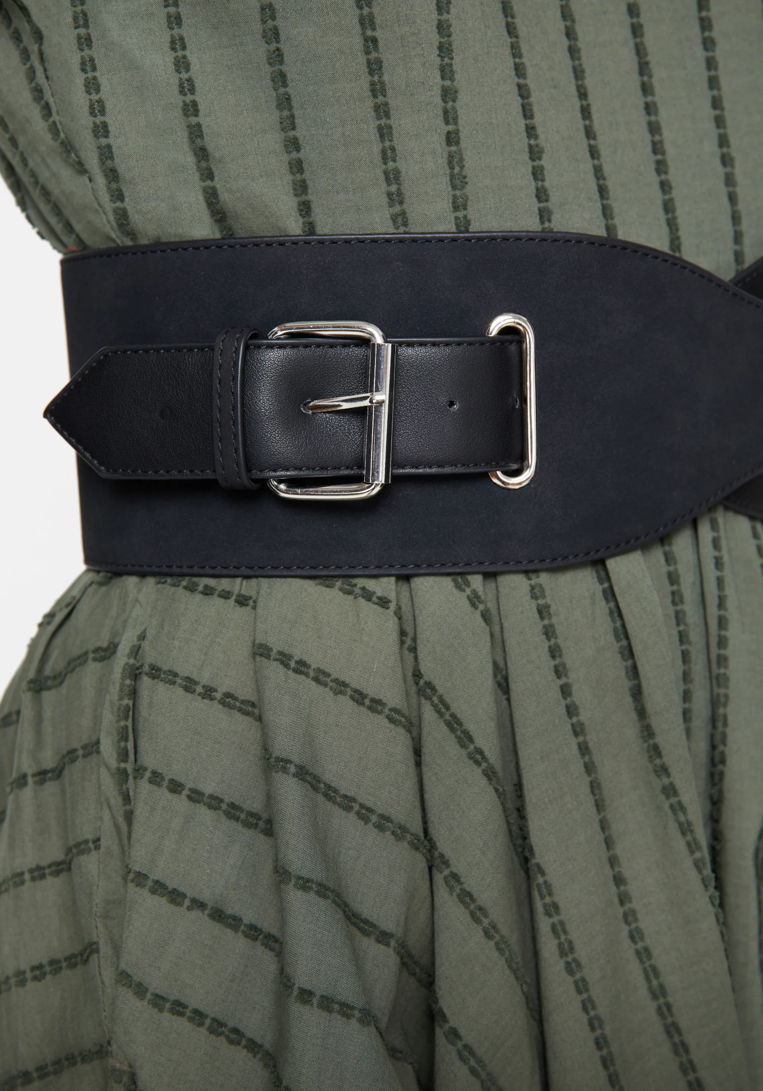 Nyx Faux Suede Leather Waist Belt - Image 2