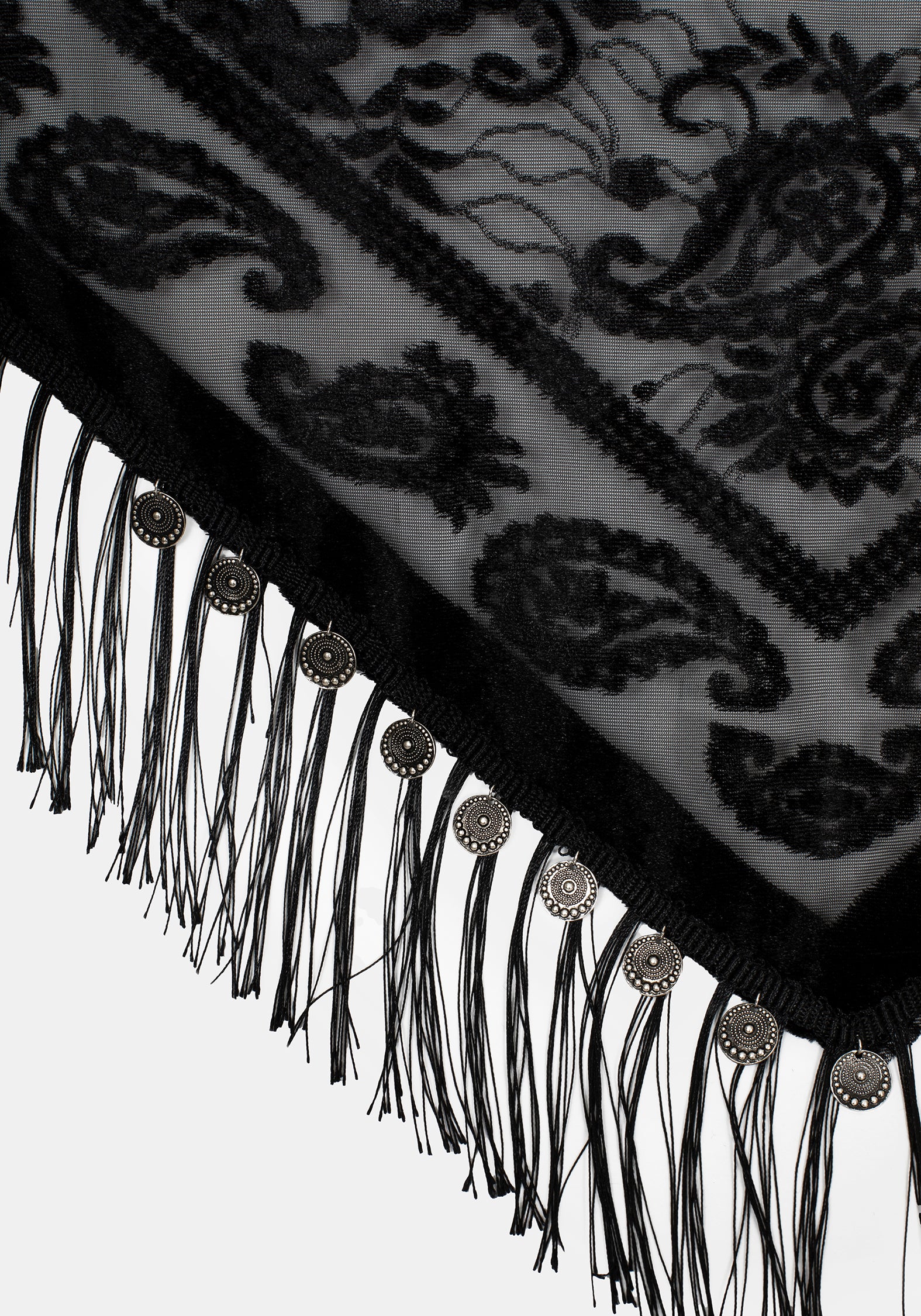 Opulent Coin Devore Scarf - Image 2