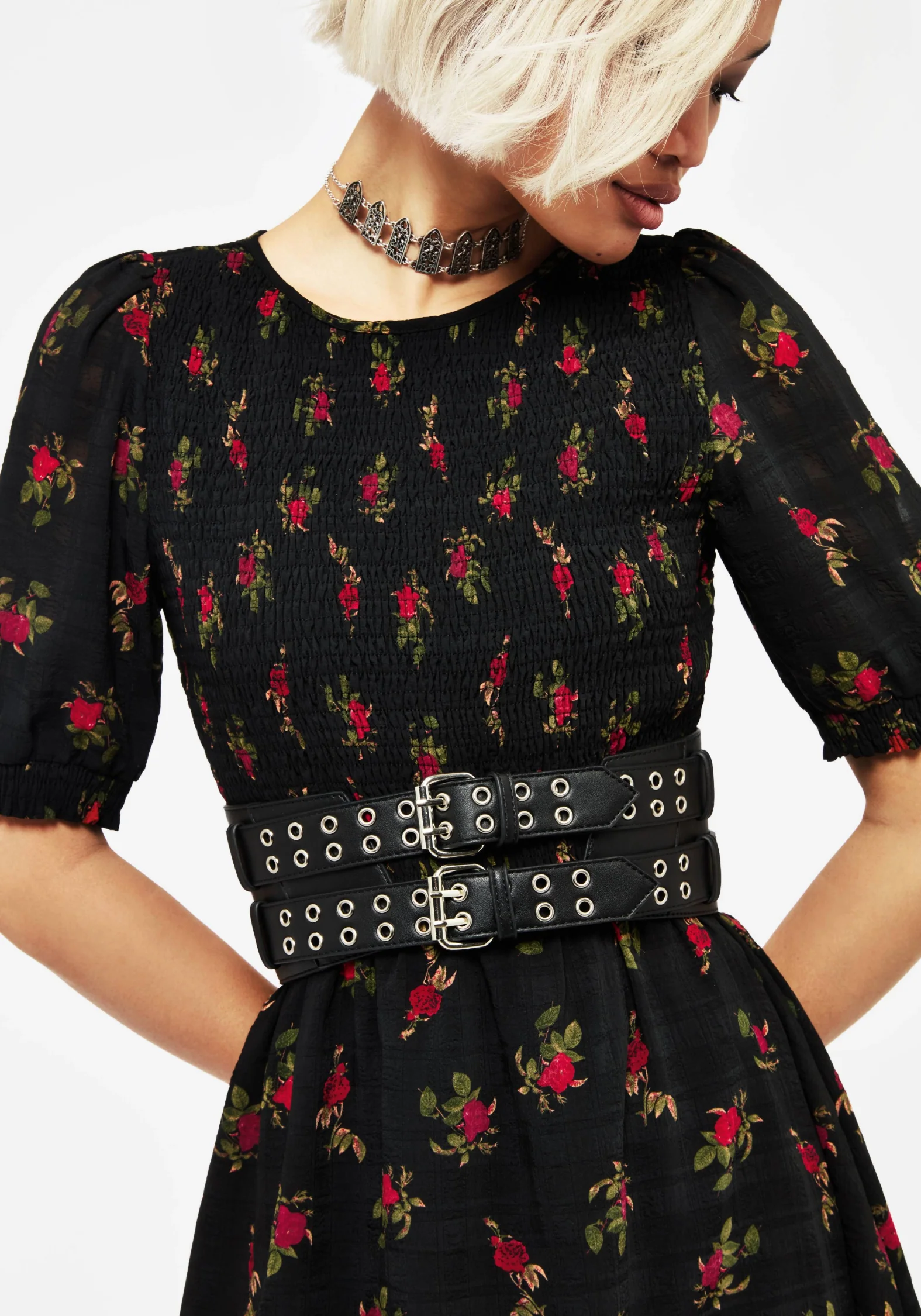 Paranoid Double Buckle Waist Belt - Image 2