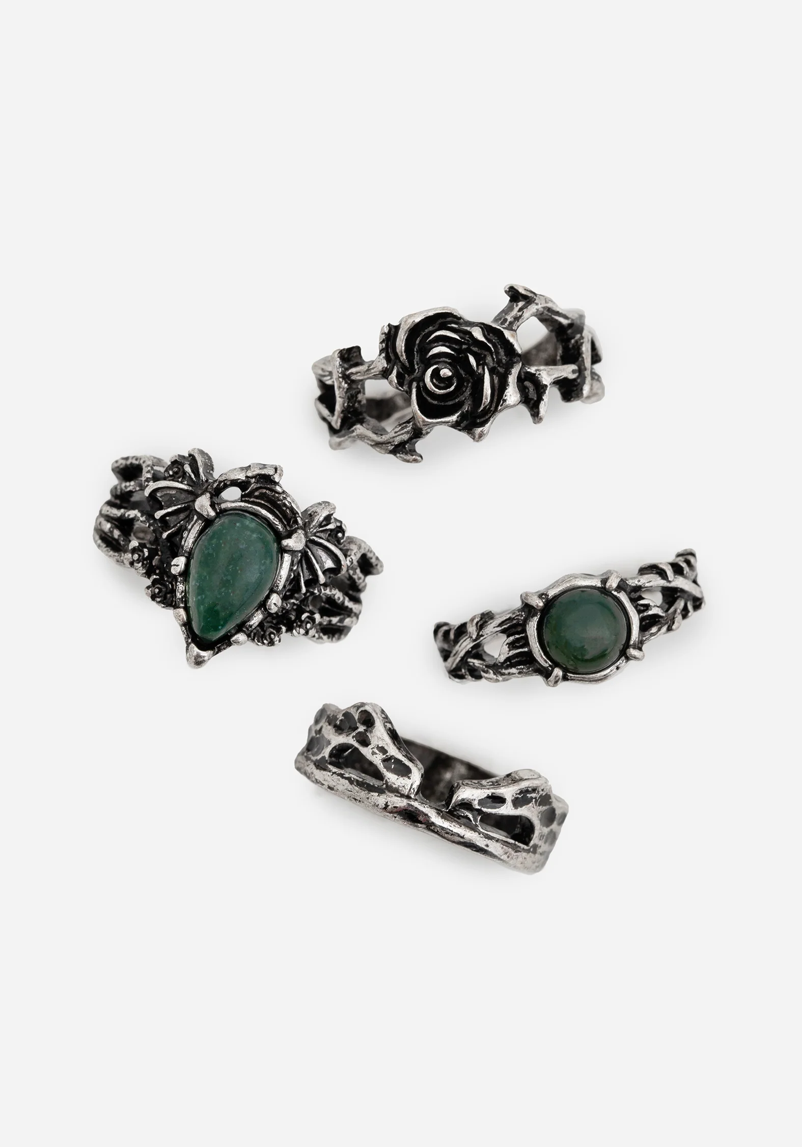 Petra Dragon Ring Set - Image 2