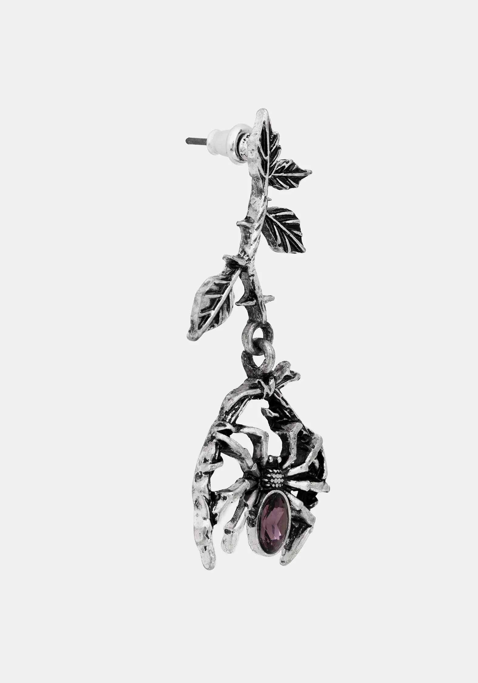 Rosethorn Widow Drop Earrings - Image 5
