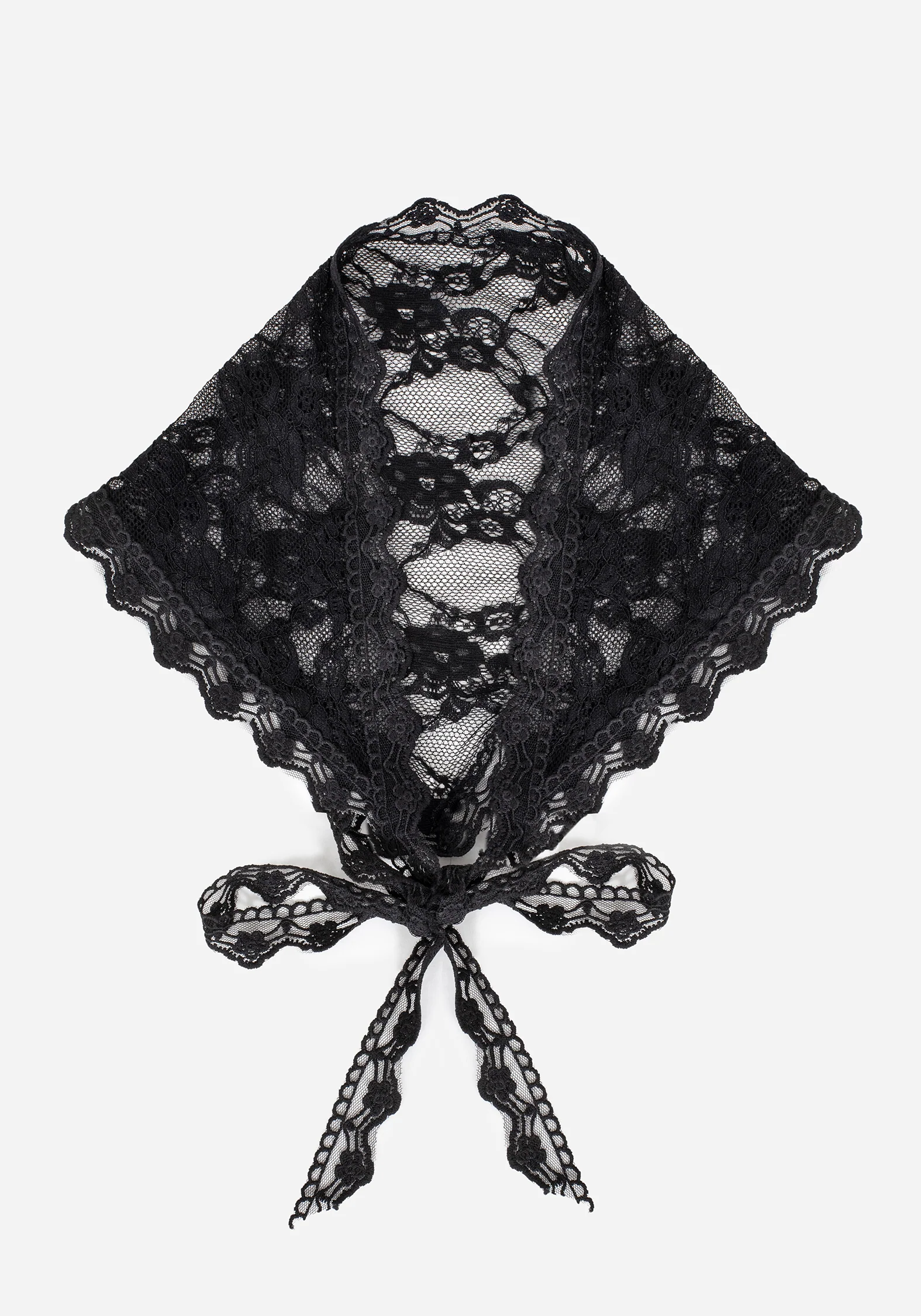 Vivilla Lace Triangle Scarf - Image 5