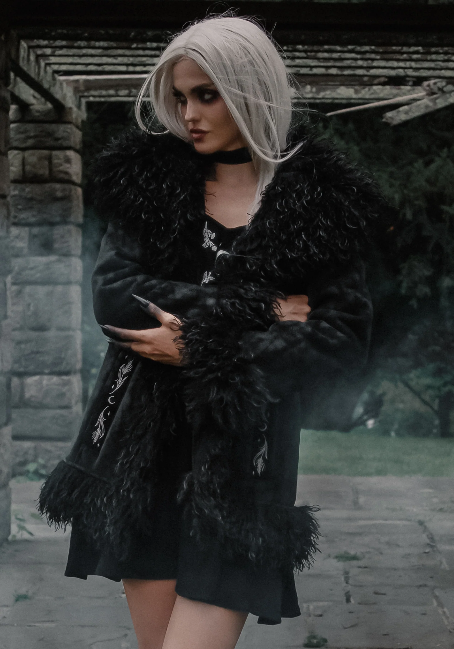 Ygritte Faux Fur Coat - Image 2